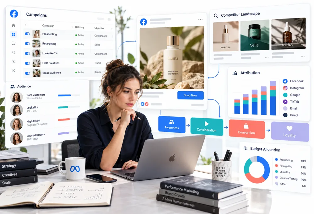 Facebook advertisement strategy