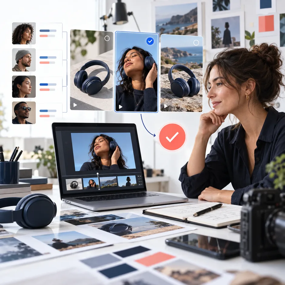 AI driven ad creatives