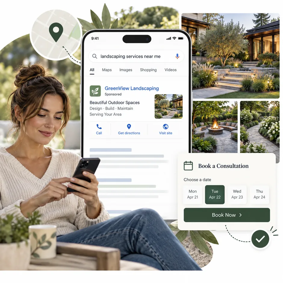 PPC campaigns for landscaping