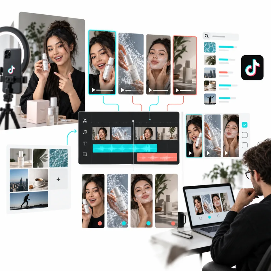 AI powered creative content production