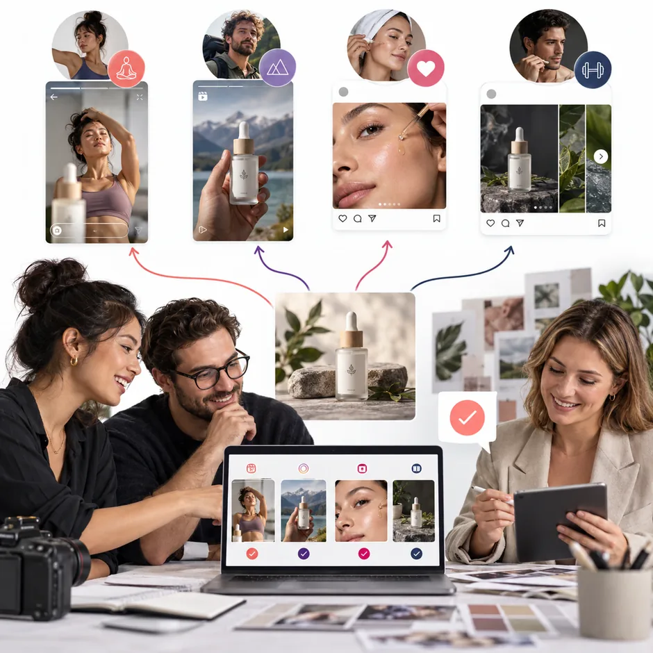 Hyper personalized ad creative development