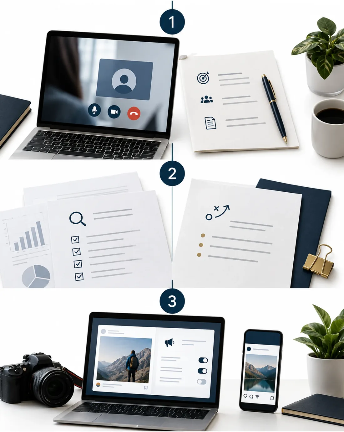 Get started with a digital marketing consultant in the USA in three easy steps