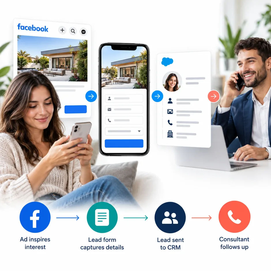Capture quality leads via Facebook forms