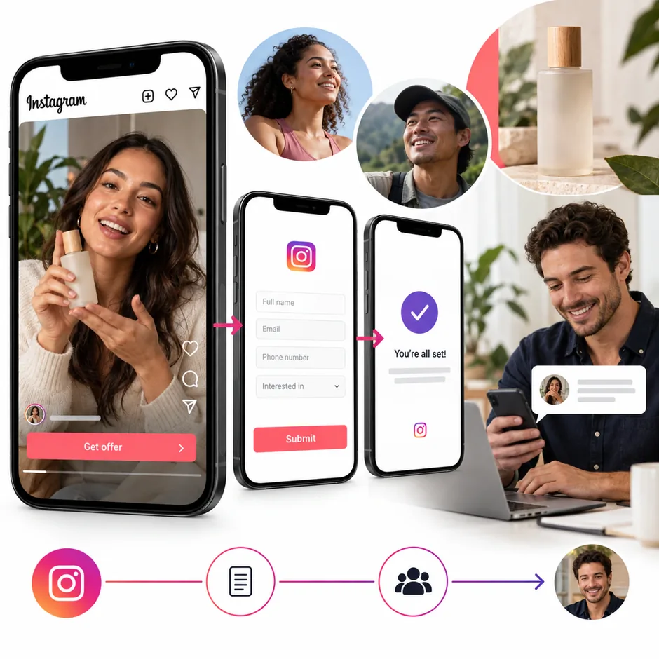 Capture quality leads via Instagram forms