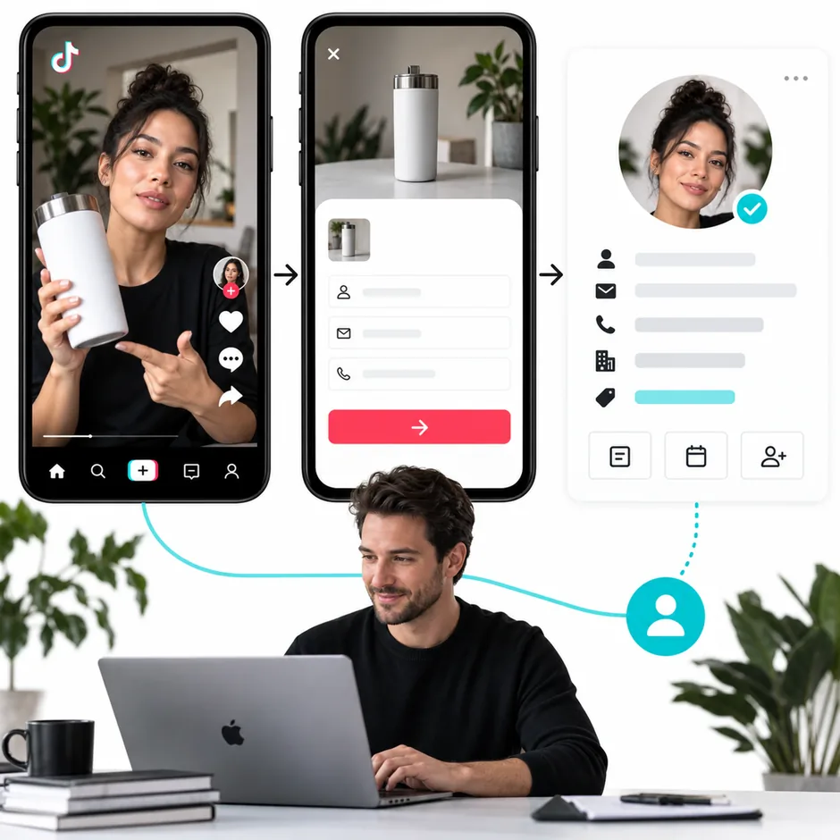 Capture quality leads via TikTok