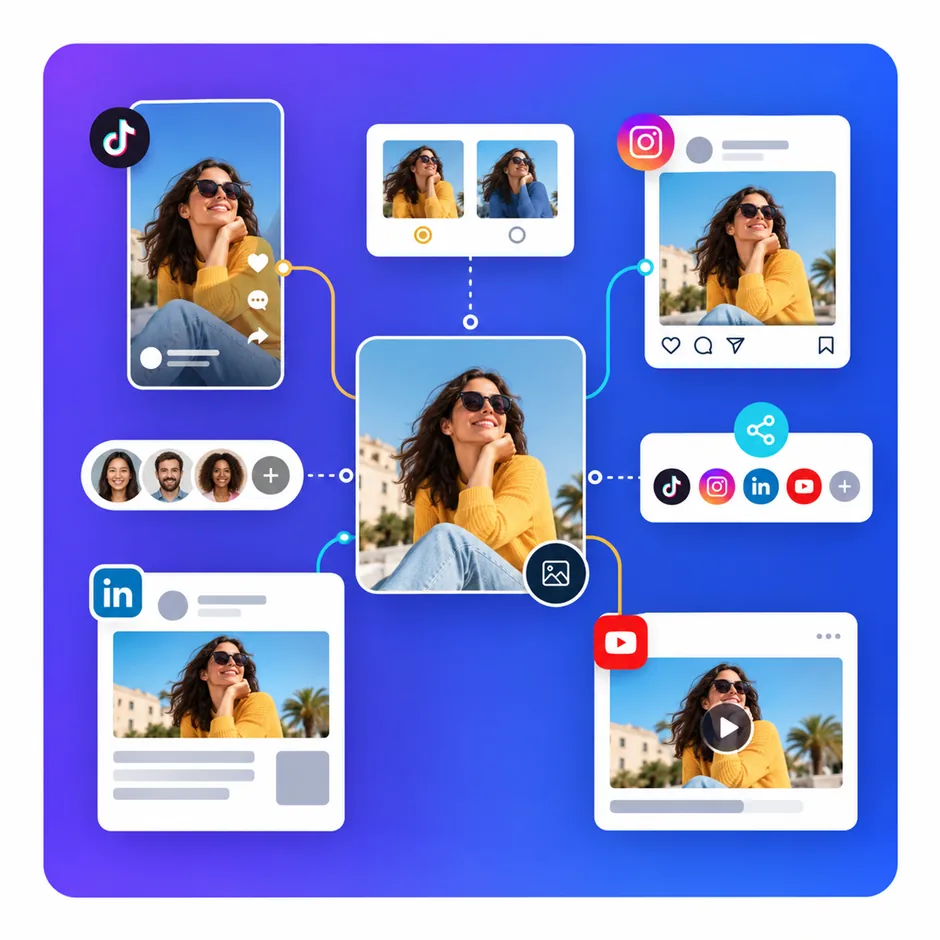 Cross platform virality engineering