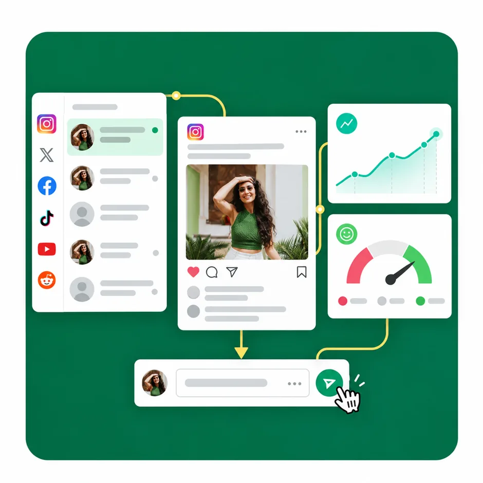 Social listening and sentiment analysis