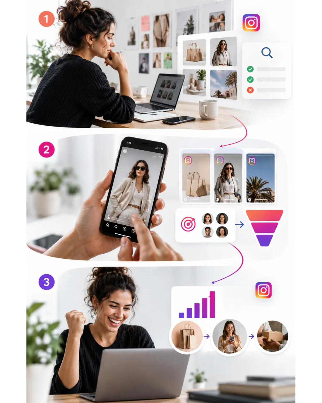 Get started with Instagram ads strategy in three easy steps