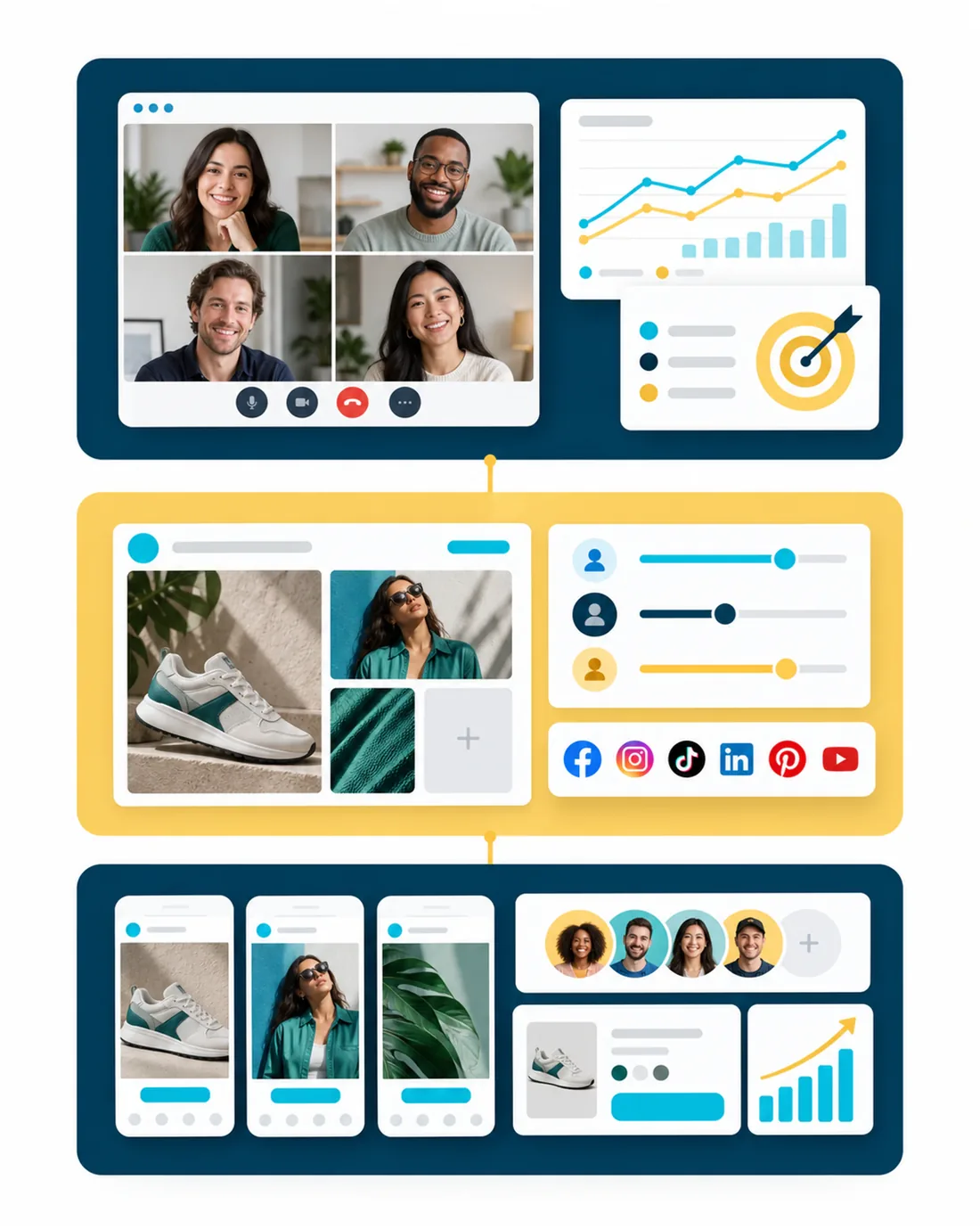 Get started with social media advertising in three easy steps