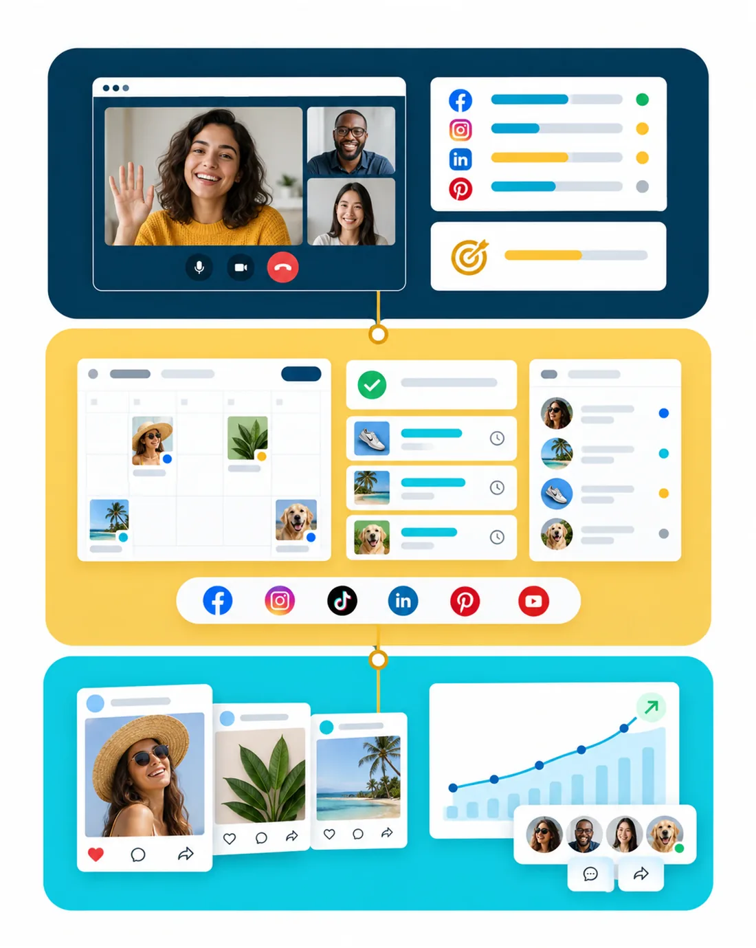 Get started with social media management in three easy steps