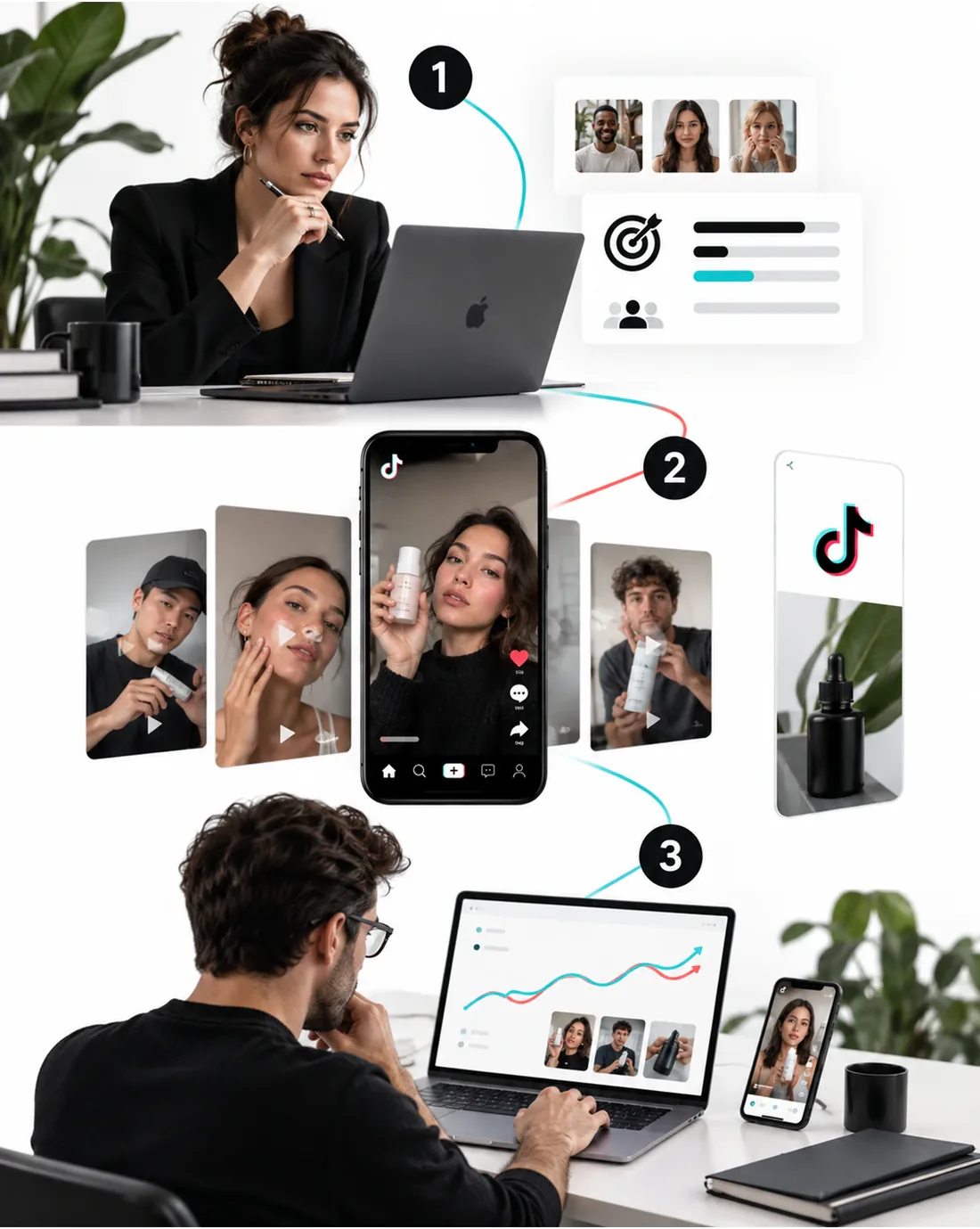 Get started with TikTok advertising services in three easy steps