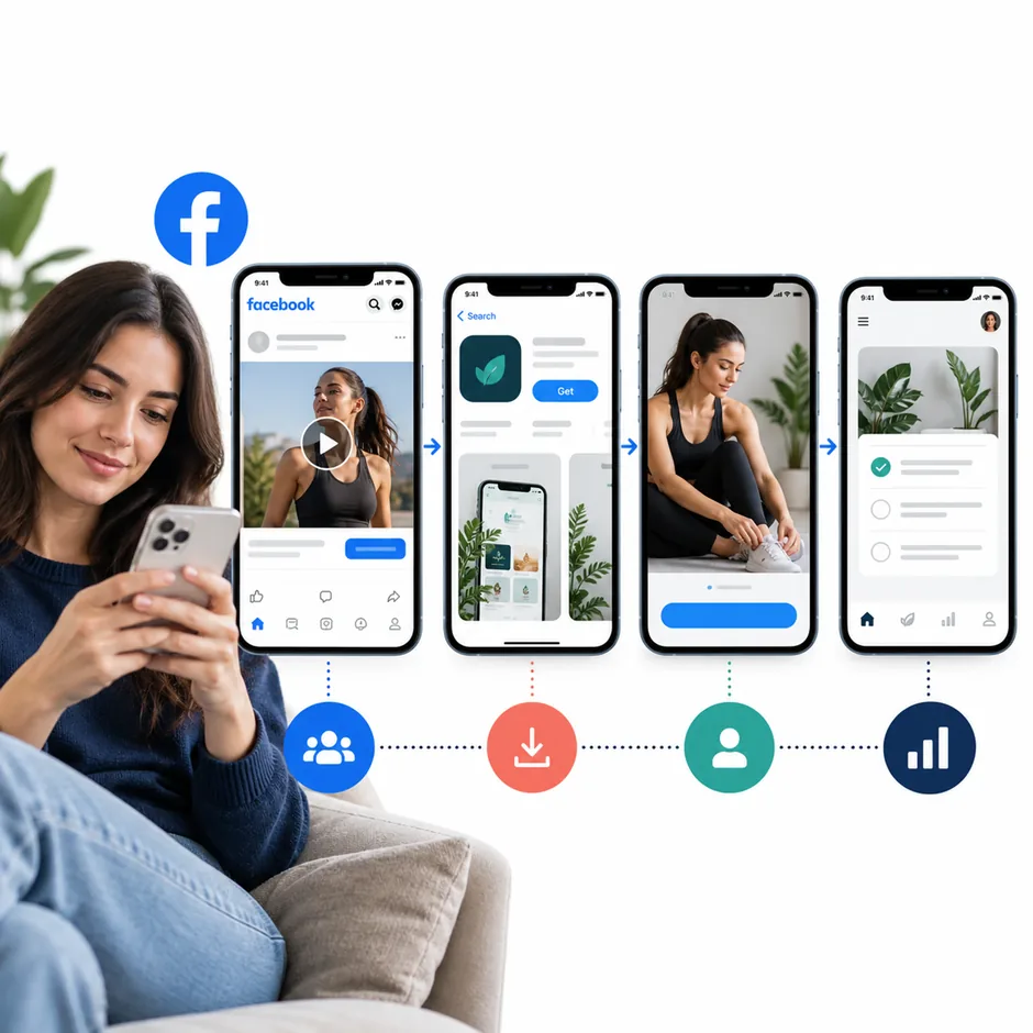 Accelerate mobile app installs via Facebook ads