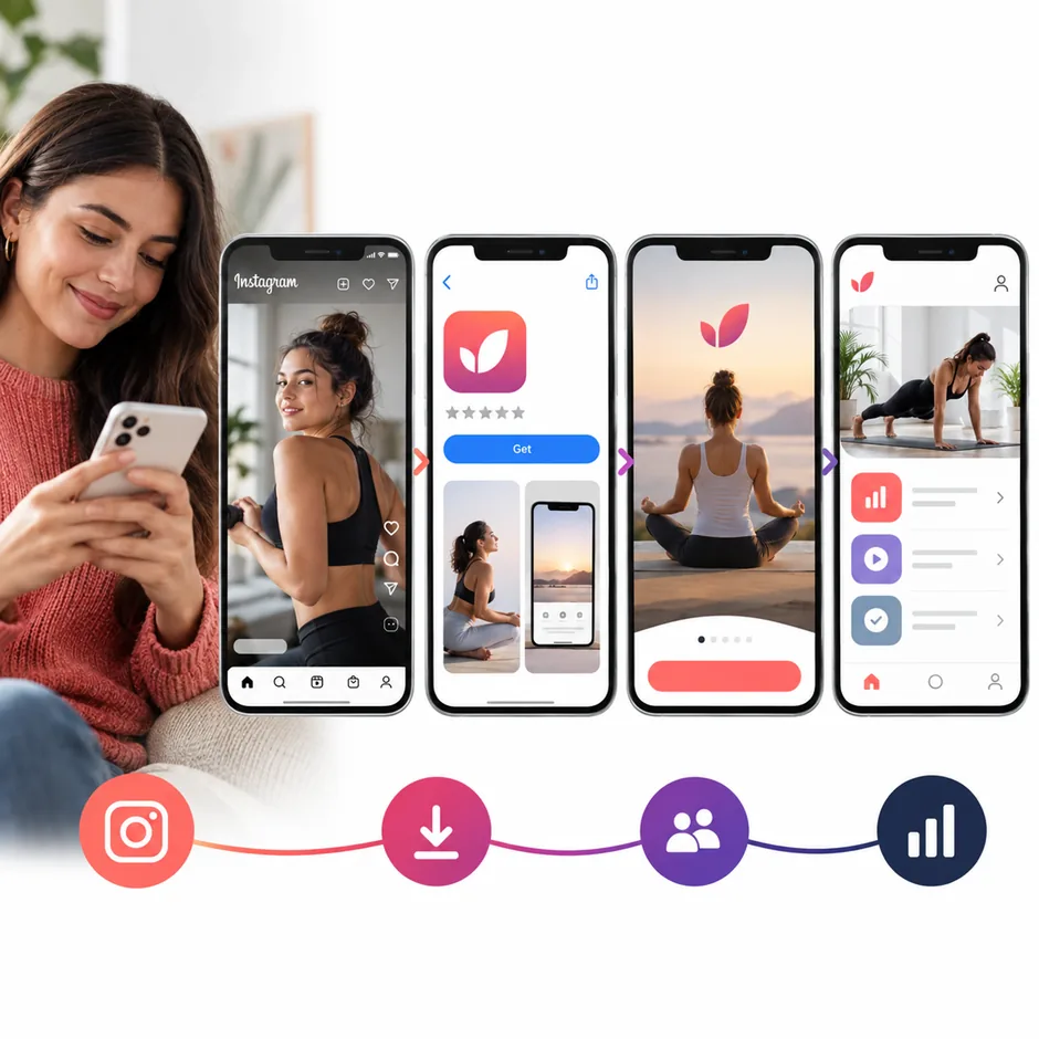 Accelerate mobile app installs via Instagram ads