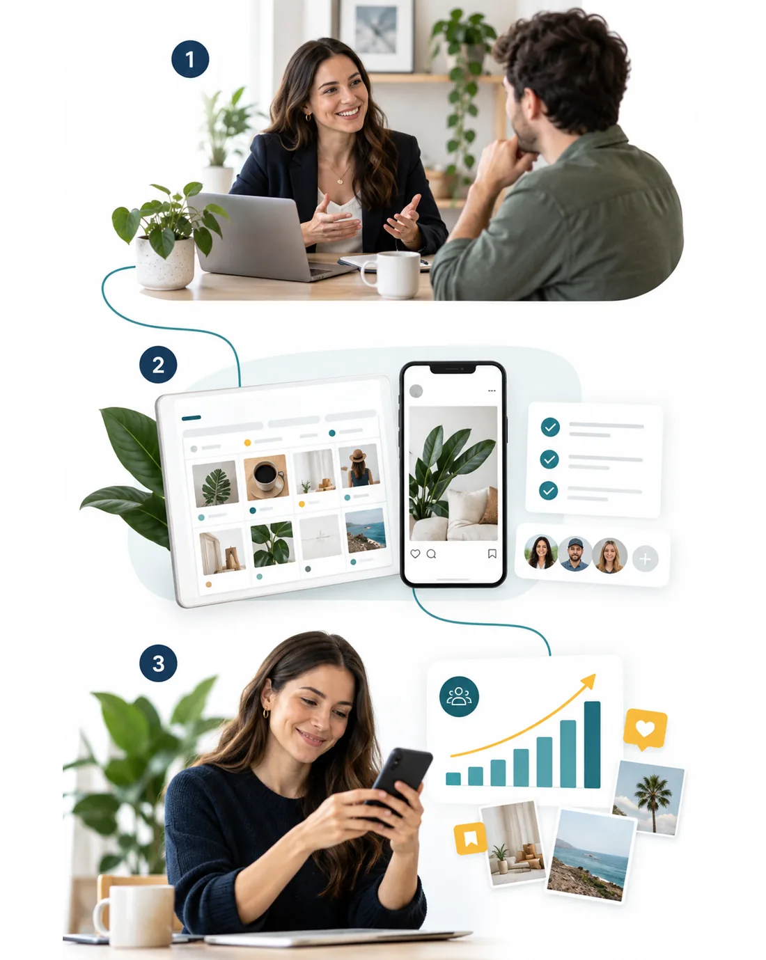Get started with a social media marketing consultant in three easy steps