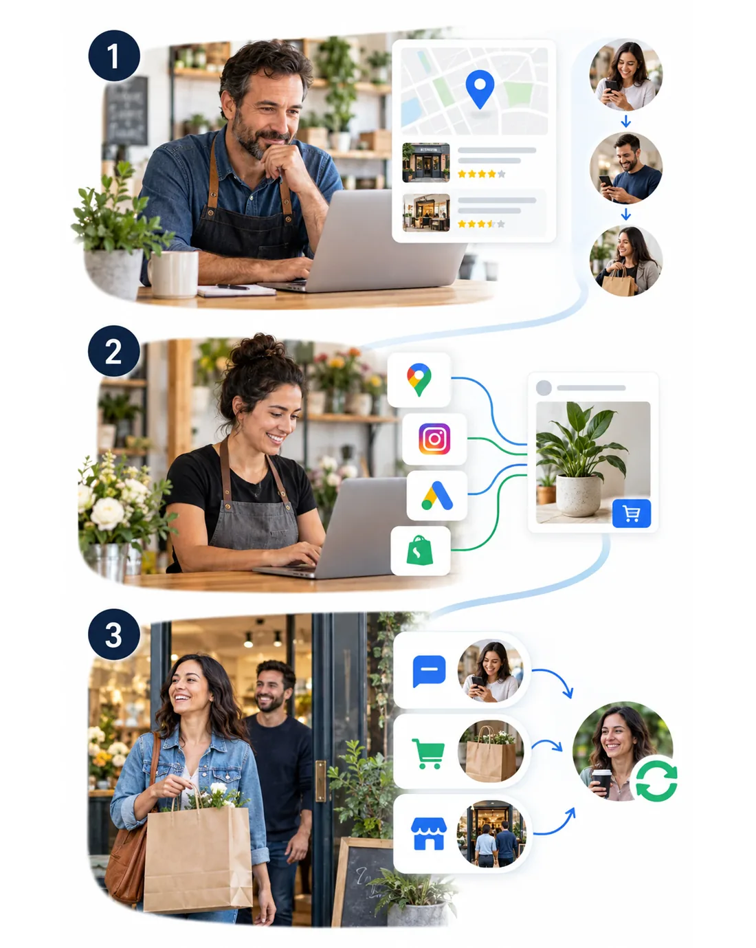 Get started with small business digital marketing in three easy steps
