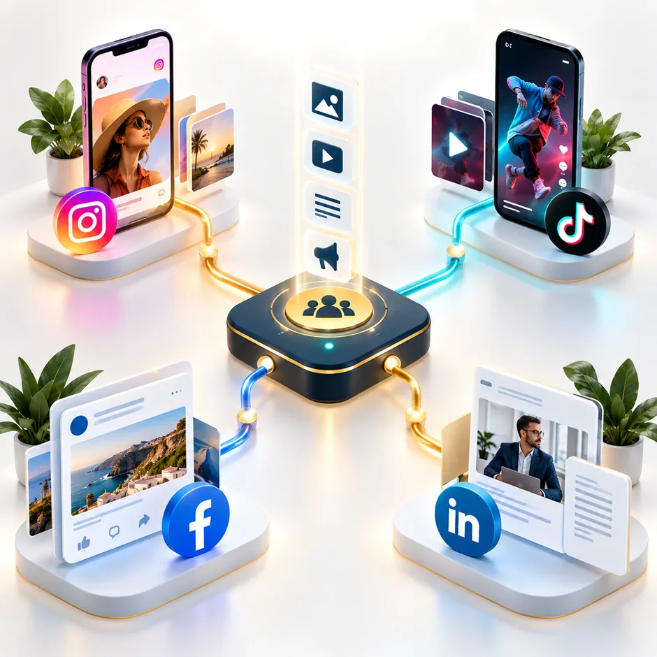 Platform-specific social media experts