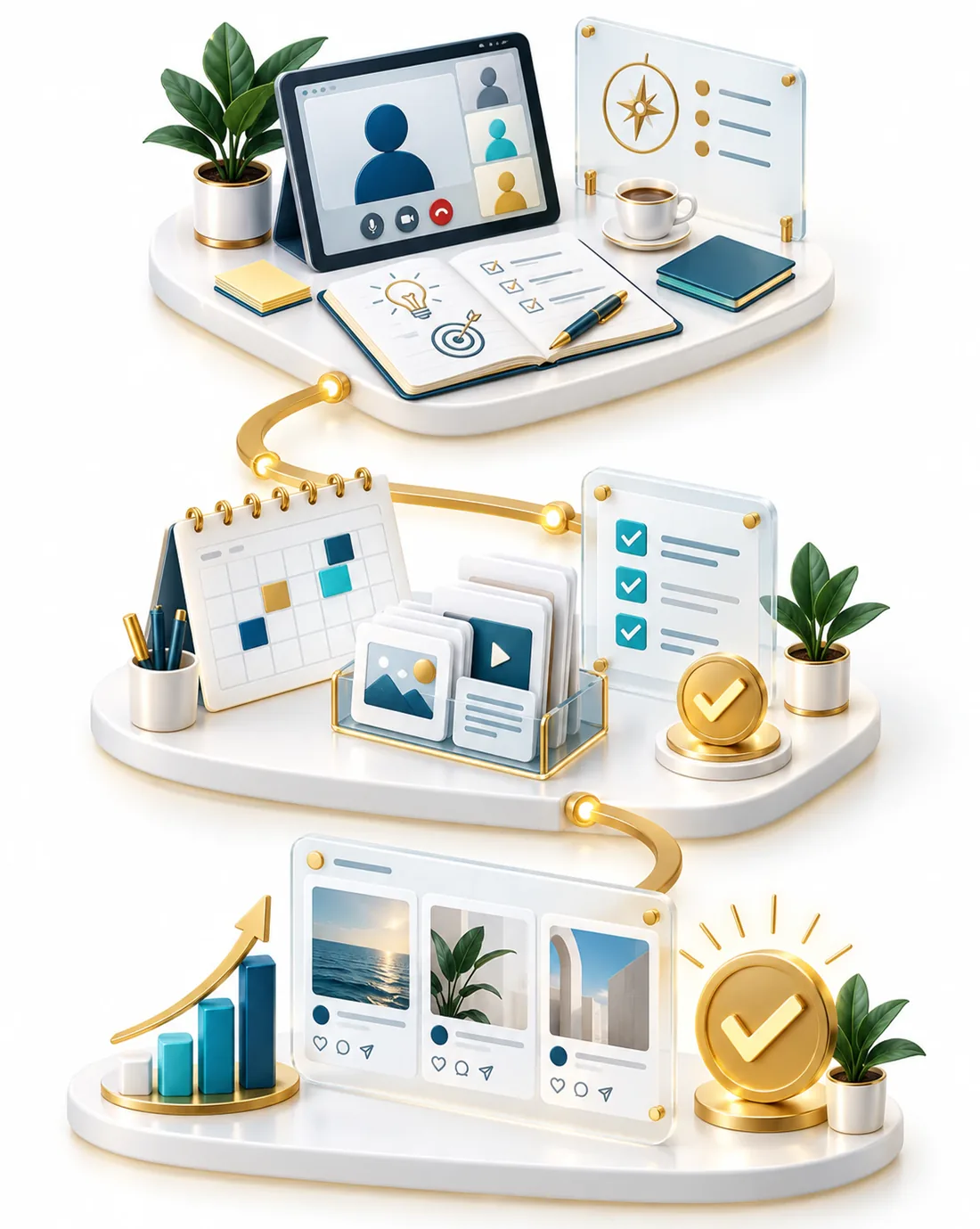 Get started with social media marketing in three easy steps